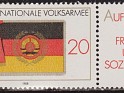 Germany 1986 Flag 20 PF Multicolor Scott 2524. ddr 2524. Uploaded by susofe